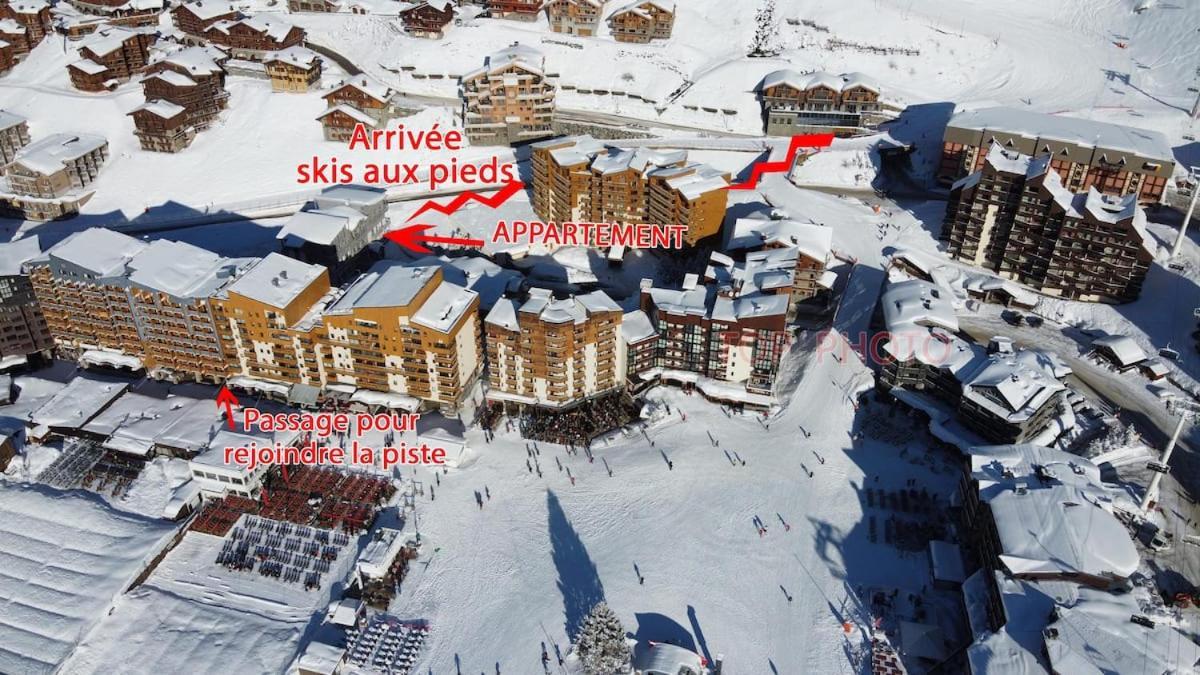 Val Thorens Centre, Kino Duplex, 34M2, 5-6 Personnes Lägenhet Exteriör bild